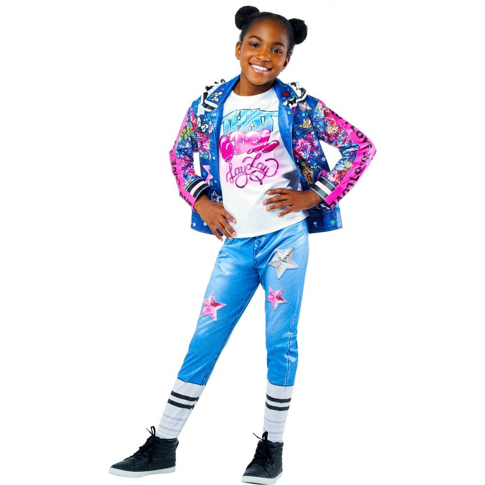 Girls Nickelodeon That Girl LAY LAY Halloween Costume Size Sm 6/6X Dress Up NWT